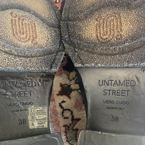 Untamed Street Ives Urban Slip On Shoe Penny Loafers  Classic Black Leather - Picture 12 of 15